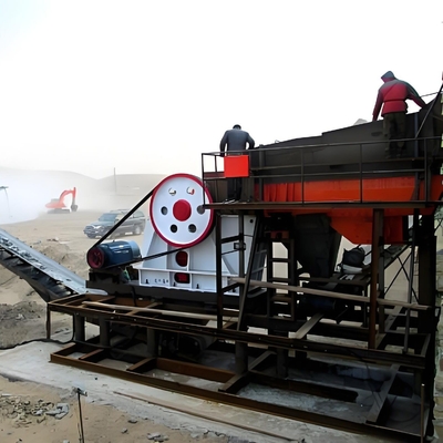 100-300mm Outlet Size KE96 Stone Aggregate Quarry Granite Pec Jaw Crusher per il mercato