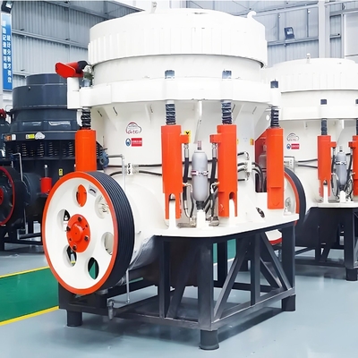 Linea di produzione di macchine di frantumazione a cono idraulica per miniere di minerali di roccia con potenza motoria da 160 a 400 kW