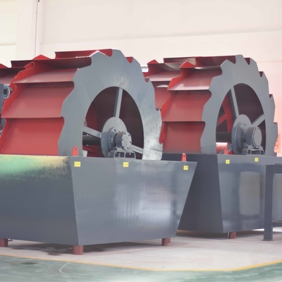 Lavatrice di sabbia a ruote da 20 a 60 t/h per vari settori industriali