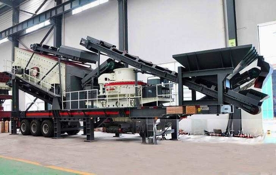 Impianto mobile di frantumazione della mascella YD938E69 Mercati calcare granito basalto per gli acquirenti globali