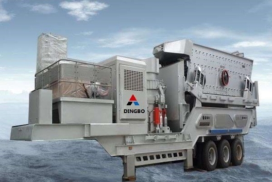 80-200tph Capacità Calcare portabile PE750*1060 Macinatore di mascelle per la cava e l'estrazione mineraria