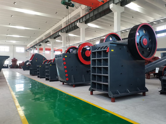 Macinatore di mascelle ferroviarie con servizio post-vendita di 1 anno per PE-1210 perfetto e approvato ISO