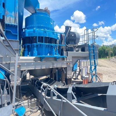 Distribuzione dimensione 8-13mm Y3S1848Y90 Tracciato Mobile Cantina Conostruzione Macchina Macinatrice di pietra