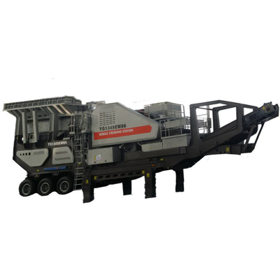 70-150tph Ore Mobile Chaw Crusher Machine Line con e YD1349E912 Guida tecnica
