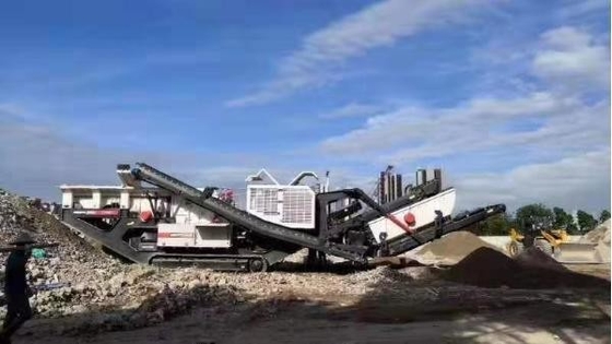 70-150tph Ore Mobile Chaw Crusher Machine Line con e YD1349E912 Guida tecnica