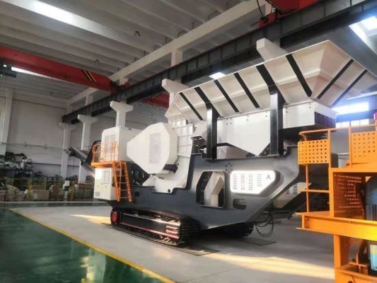70-150tph Ore Mobile Chaw Crusher Machine Line con e YD1349E912 Guida tecnica