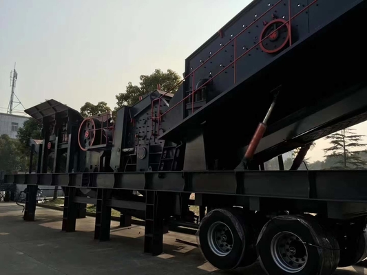 70-150tph Ore Mobile Chaw Crusher Machine Line con e YD1349E912 Guida tecnica