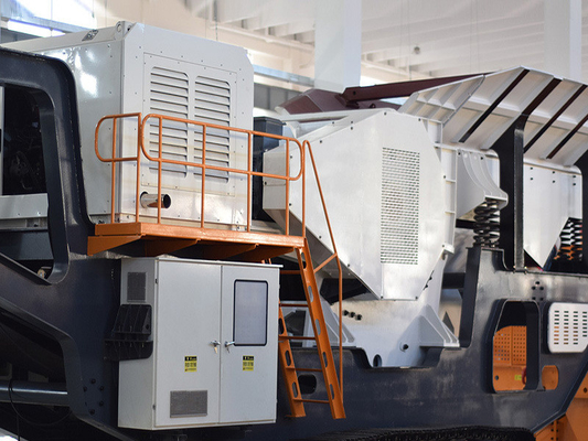 70-700tph mobile Concrete Crusher con motore diesel e 1 anno di assistenza post-vendita