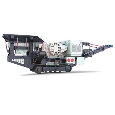 Impianto di frantumazione mobile di mascelle di pietra portatile da 200 Tph con YD938E69/YD1142E710/YD1349E912
