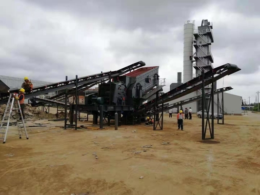 Concrussione portatile con coni di impatto della mascella per la frantumazione del granito di pietra piastra YD938E69/YD1142E710