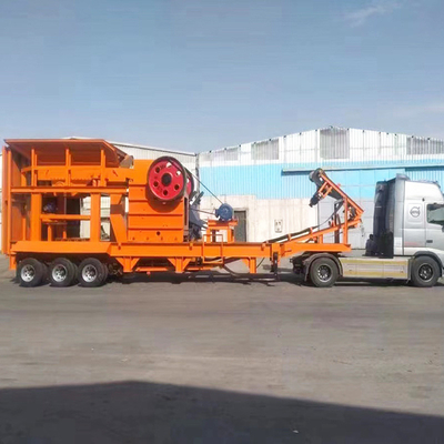 80-250kw Potenza motore Manica di impatto cono martello concasatore impianto per rifiuti da costruzione