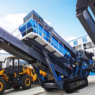 150tph Crawler Mobile Stone Impact Crusher Aggregate Rock Crushing Line Prezzi