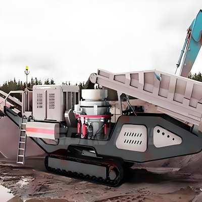Customization Mobile Cone Crushing and Screening Station con potenza motore da 75 a 264,5 kW