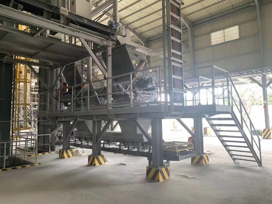 Versione europea del mulino di polvere di calcare con materiali a piombo