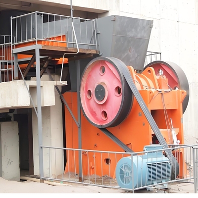 Crusher per mascelle di roccia/merce/mineria con dimensioni di ingresso da 0 a 410 mm e servizio post-vendita di 1 anno
