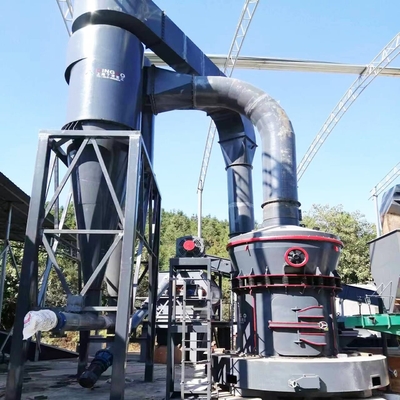 Trituratore di alta capacità Raymond con certificazione Min Finito Dimensione mm 0,045 mm