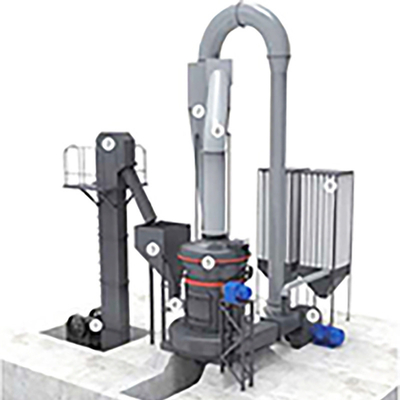 Linea di macchine di macinazione Raymond per il minerale 80-325 mesh secondo diversi modelli