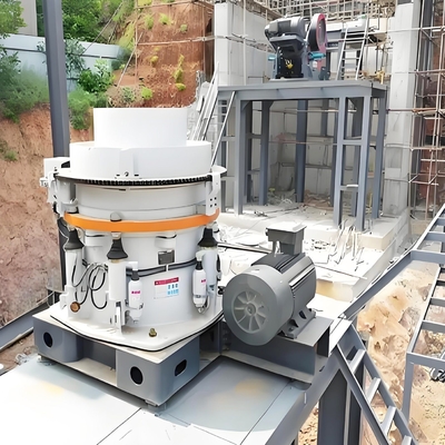 Macchine per la frantumazione idraulica di coni di pietra gommata per la metallurgia e i materiali da costruzione