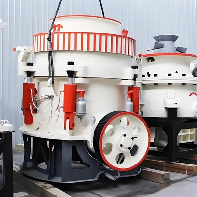 Linea di produzione di macchine di frantumazione a cono idraulica per miniere di minerali di roccia con potenza motoria da 160 a 400 kW