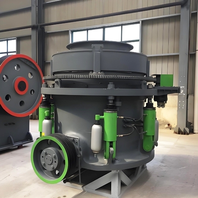 Linea di produzione di macchine di frantumazione a cono idraulica per miniere di minerali di roccia con potenza motoria da 160 a 400 kW