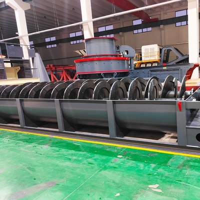 Lavatrice di sabbia a spirale con velocità di rotazione 17-21r/Min e guida tecnica
