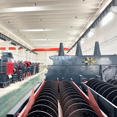 11-18.5kw Motor Power Spirale Lavatrice di sabbia per gli acquirenti globali nei mercati di Shanghai Globale